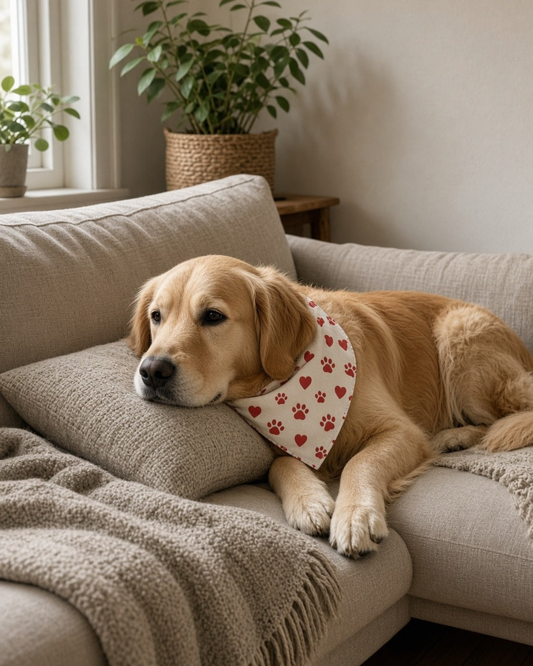Personlig hundbandana
