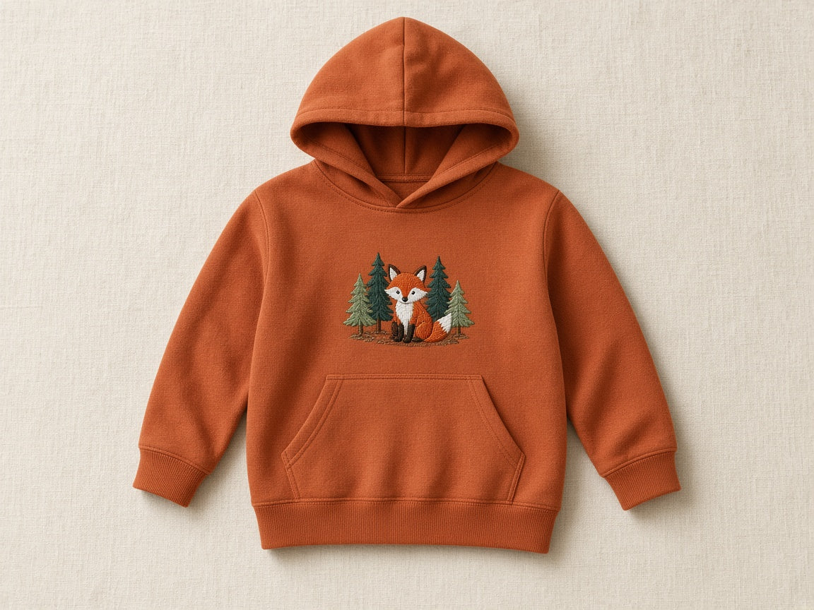 Personlig barnhoodie i fleece
