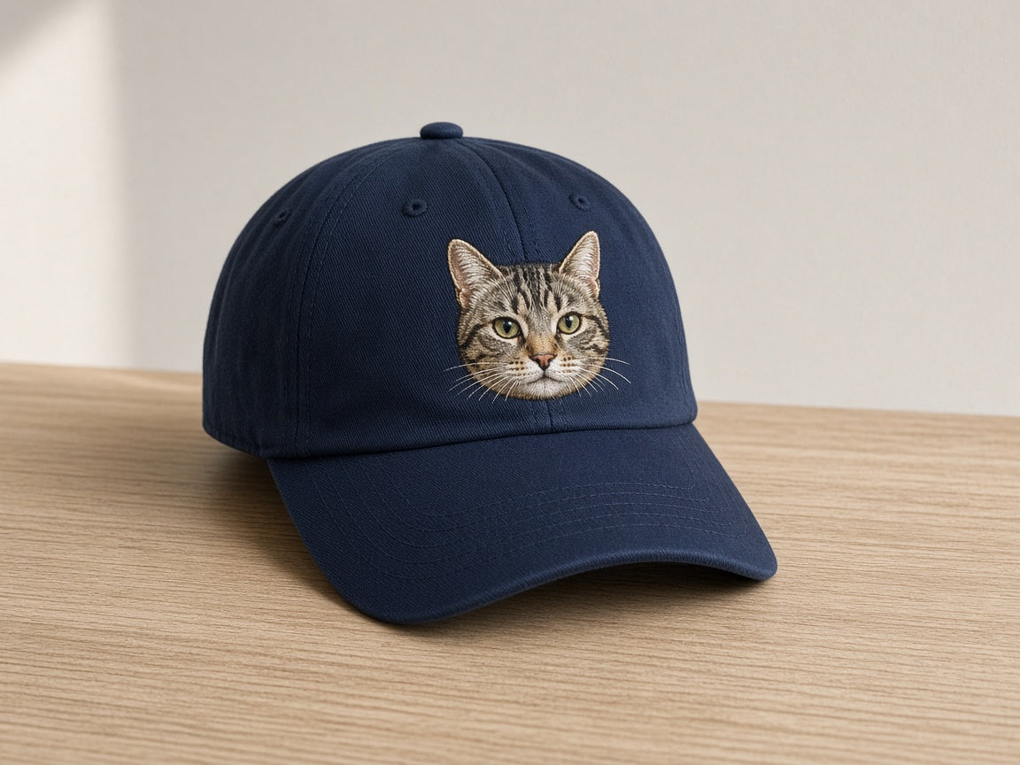 Personlig broderad keps